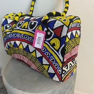 Sassy Jones’s Hand Beaded Boston Bag